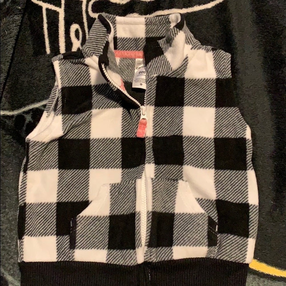 Fleece sweater vest